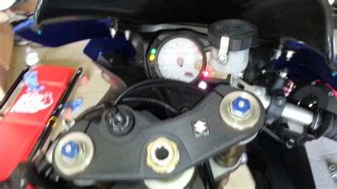 If you find that none of these things happen, check your fuses. . 06 gsxr 600 cranks but wont start